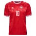 Denmark Christian Eriksen #10 Replica Home Shirt Euro 2024 Short Sleeve